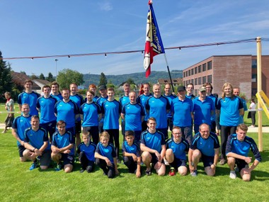 Gruppenfoto Turnverein am Kreisturnfest Würenlos