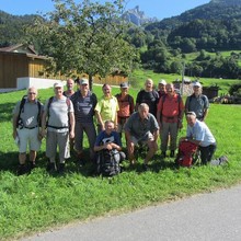 Die Reisegruppe ist wieder vollzählig